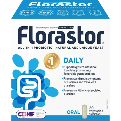 Florastor Daily caps