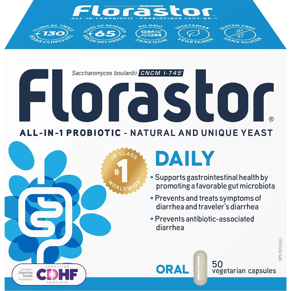 Florastor Daily 50 caps