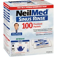 NeilMed Sinus Rinse Refills 100