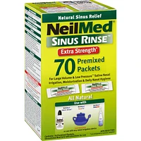 NeilMed Sinus Rinse Extra Strength Refills 70