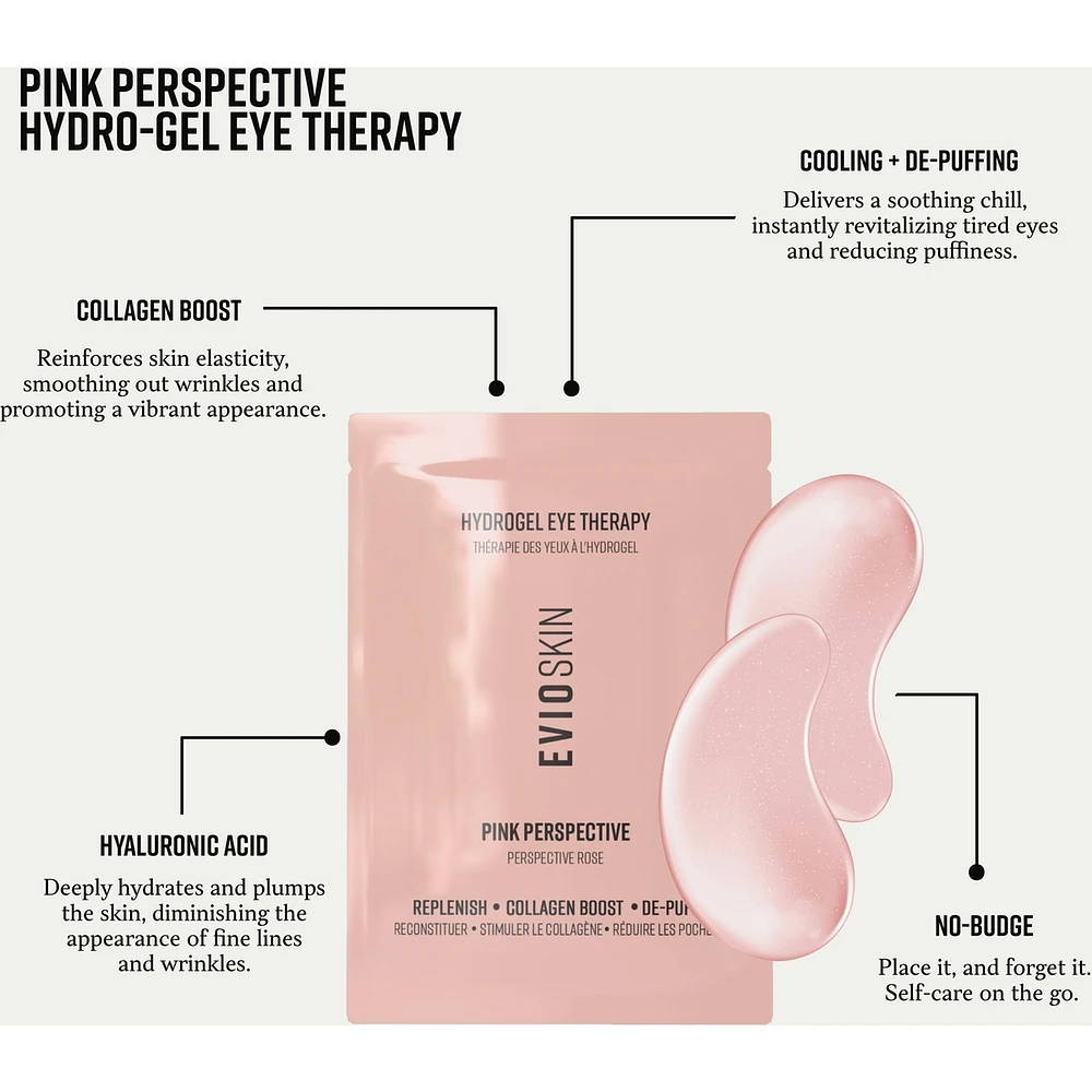 Hydrogel Eye Therapy Pink Perspective (6 Pk)