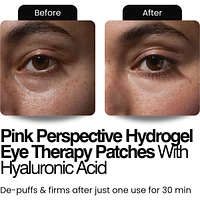 Pink Perspective Hydrogel Wrinkle & Stress-Relief Forehead & Eye Therapy Kit with Hyaluronic Acid (x2 sets)