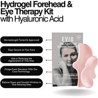 Pink Perspective Hydrogel Wrinkle & Stress-Relief Forehead & Eye Therapy Kit with Hyaluronic Acid (x2 sets)