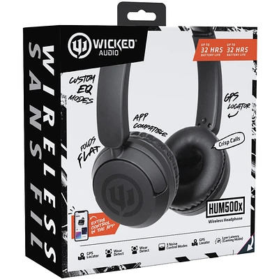 Hum 500x Wireless Headphone with Wicked Audio App