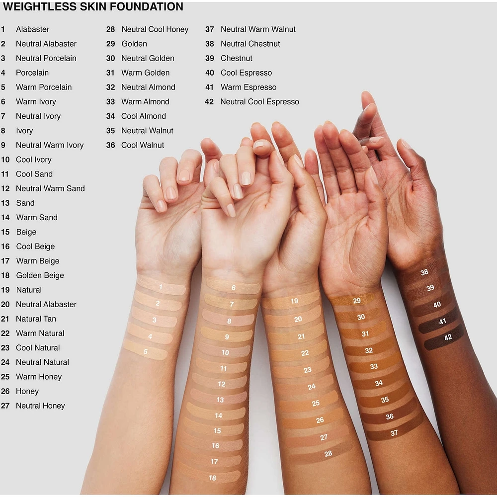 Weightless Skin Foundation SPF 15
