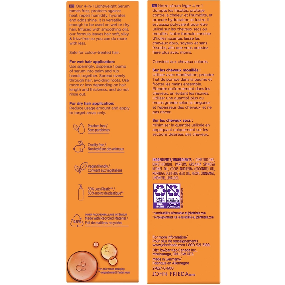 Frizz Ease Lightweight Serum