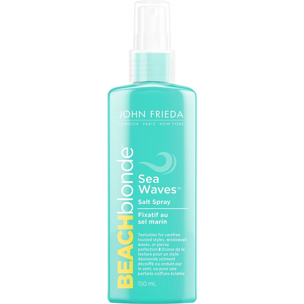 Beach Blonde Sea Waves Salt Spray