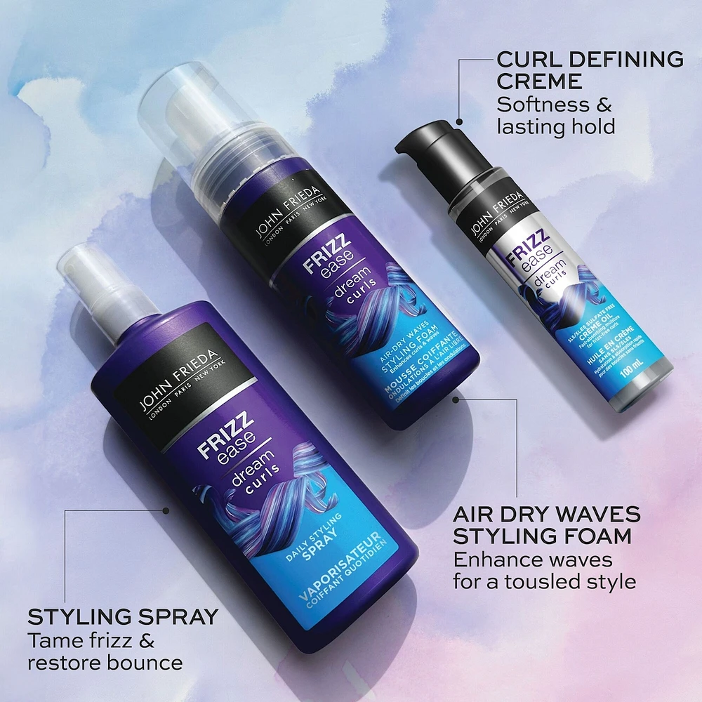 Frizz Ease Dream Curls Air Dry Waves Styling Foam