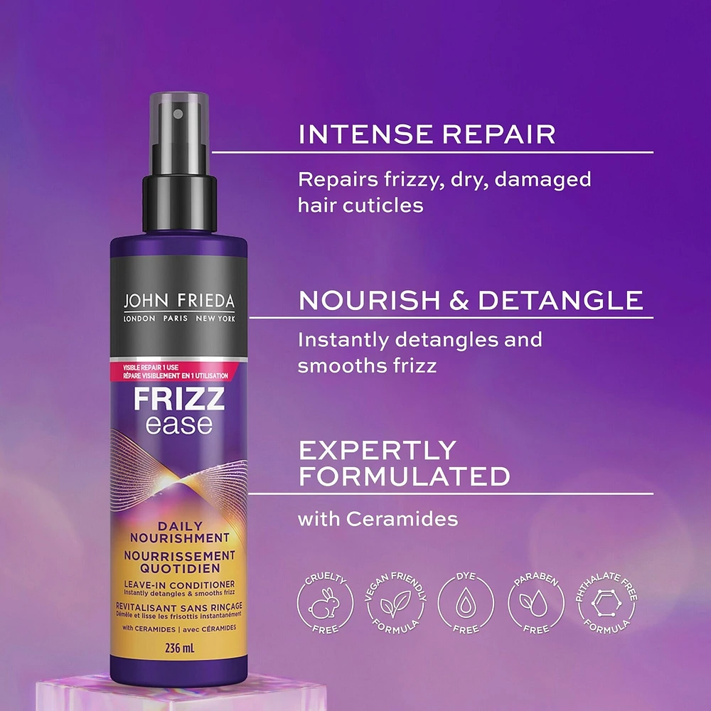 Frizz Ease Daily Nourishment Spray Leave-In Conditioner Spray