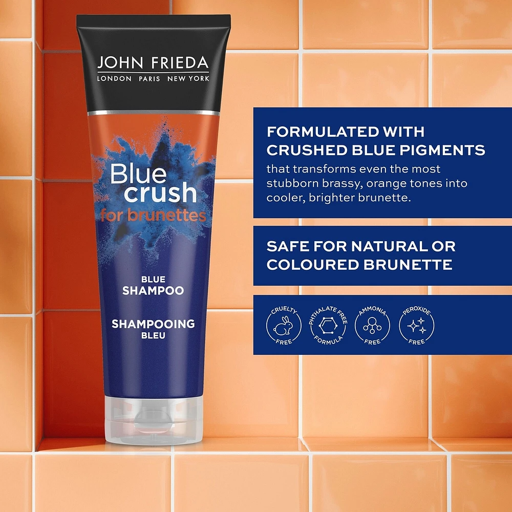 Blue Crush Blue Toning Shampoo for colour Brunette Hair