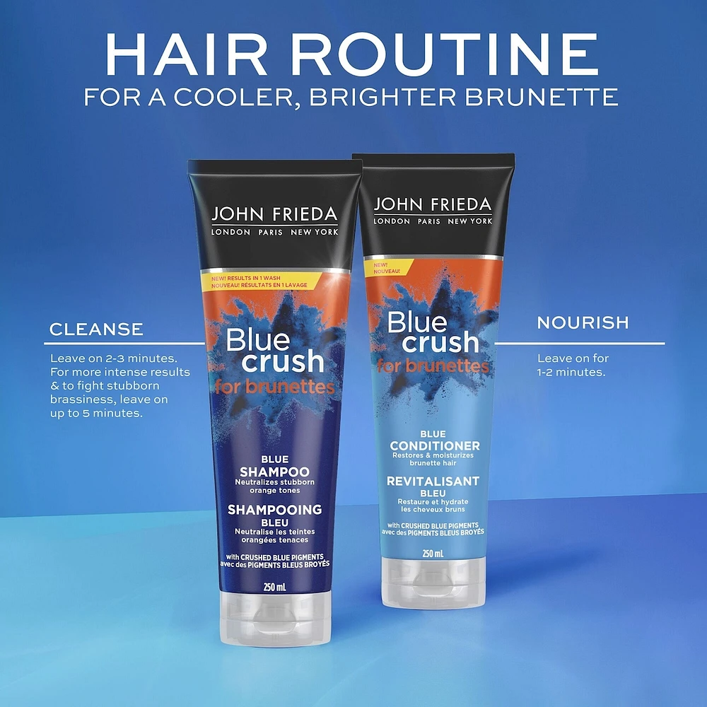 Blue Crush Blue Toning Shampoo for colour Brunette Hair