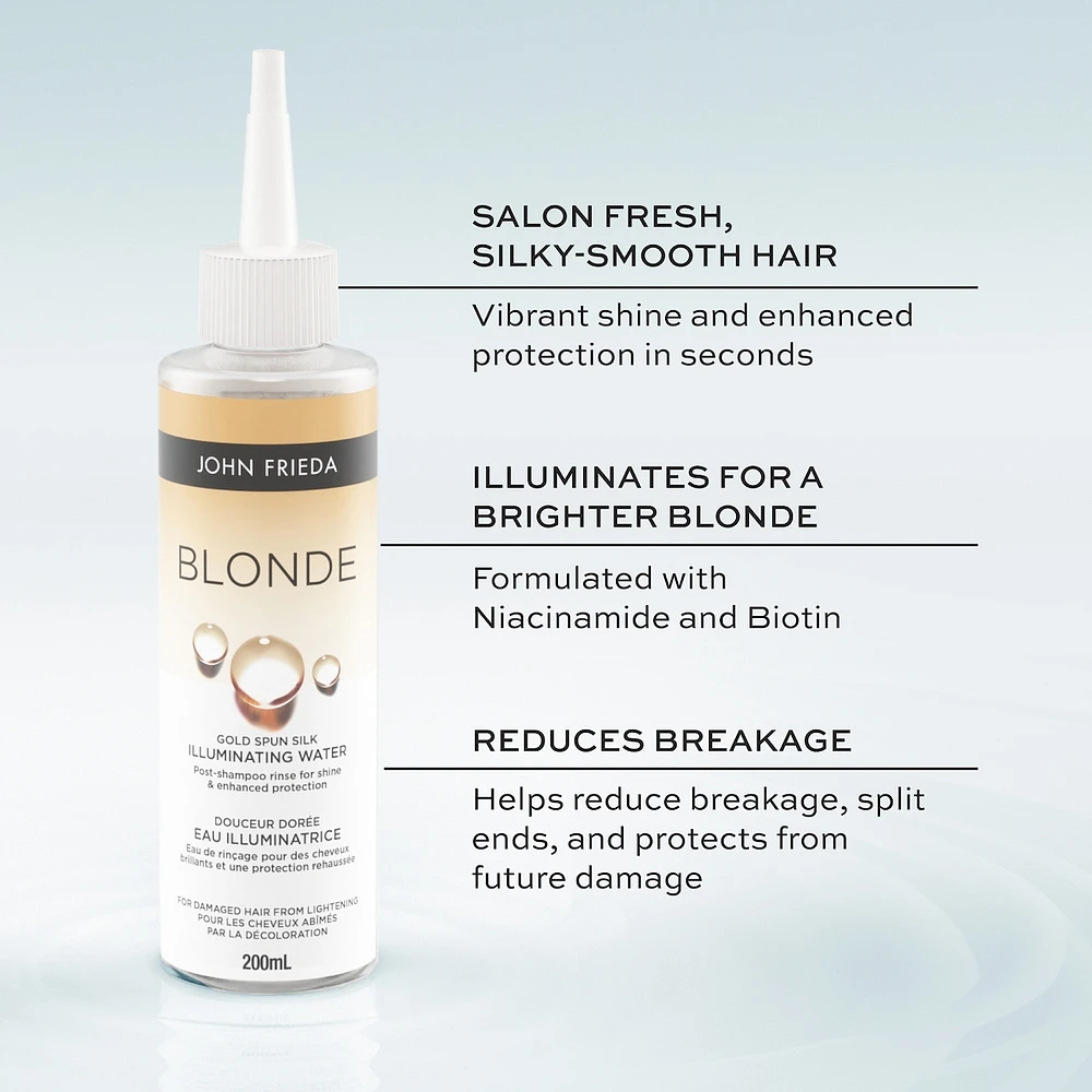 John Frieda Blonde Gold Spun Silk Illuminating Water 200mL