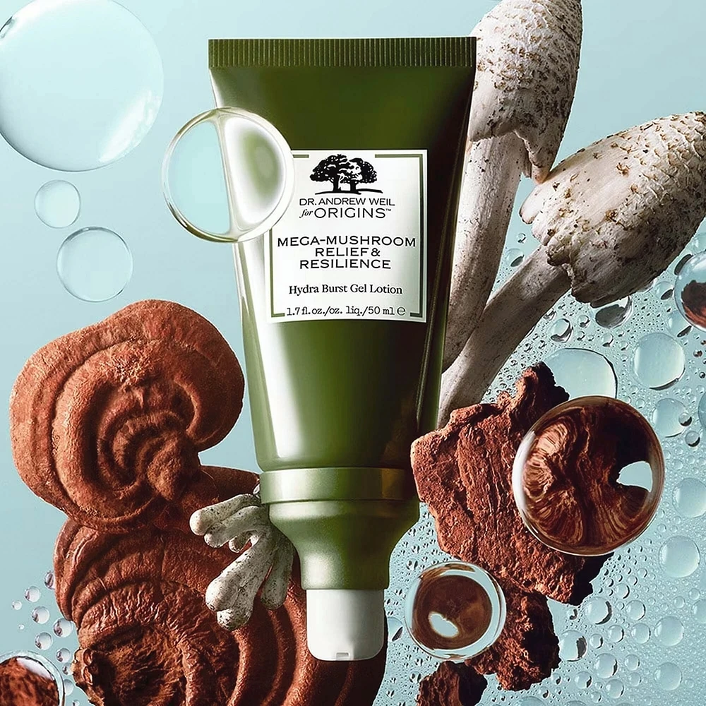 Dr. Andrew Weil for Origins™ Mega-Mushroom Relief & Resilience Hydra Burst Gel Lotion
