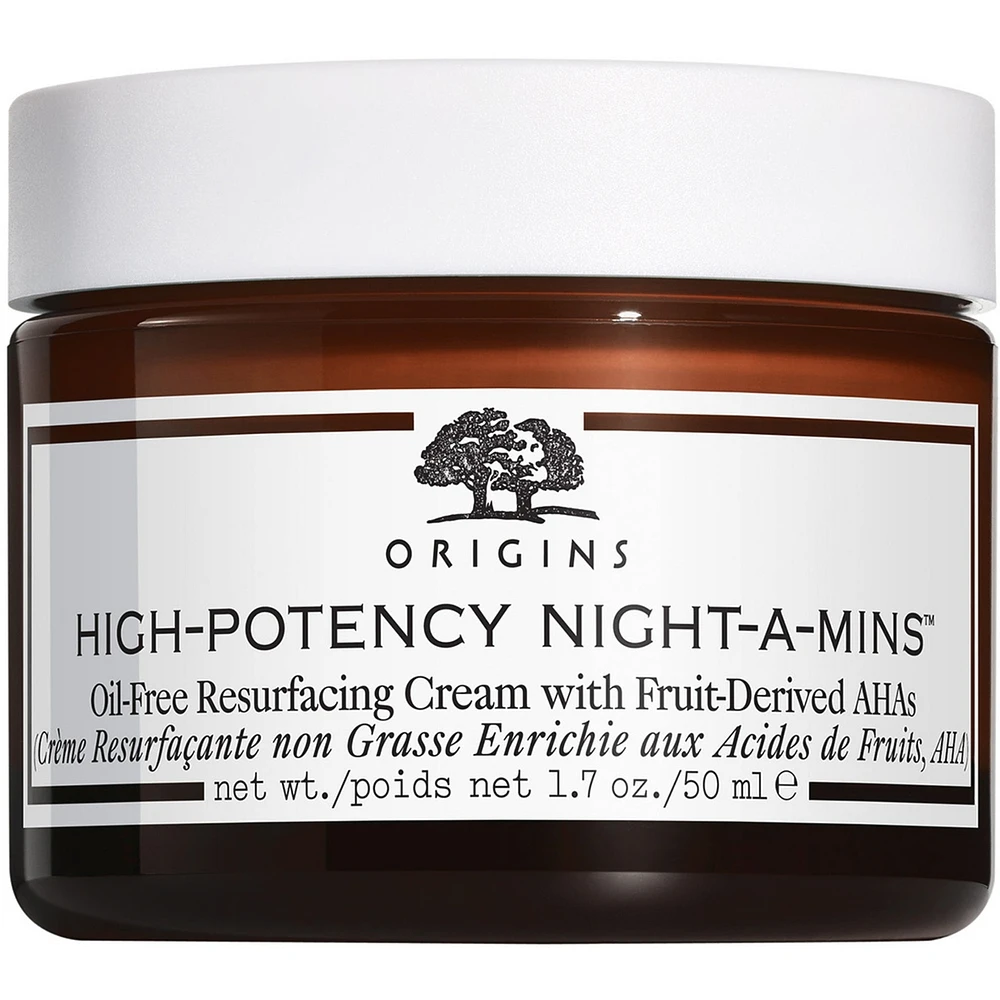 High-Potency Night-a-Mins™ Oil-Free Resurfacing Cream With Fruit-Derived AHAS