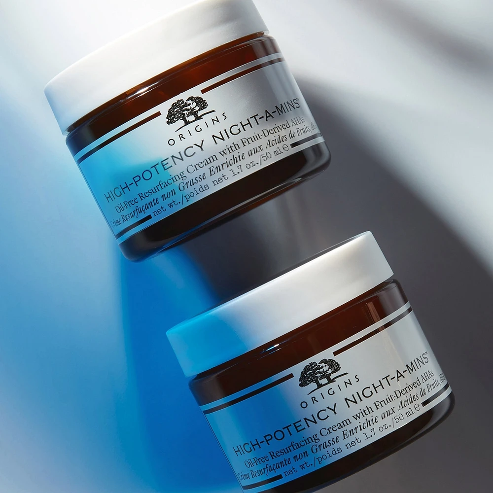 High-Potency Night-a-Mins™ Oil-Free Resurfacing Cream With Fruit-Derived AHAS