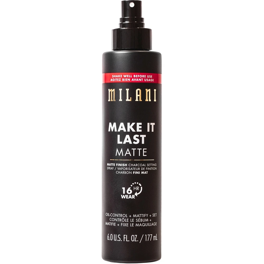 Make It Last Matte - Matte Finish Charcoal Setting Spray  Jumbo
