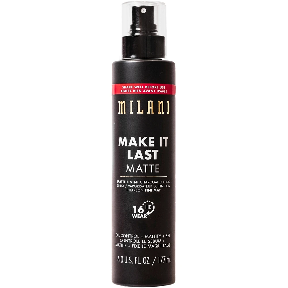 Make It Last Matte - Matte Finish Charcoal Setting Spray  Jumbo