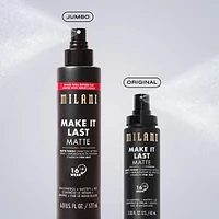 Make It Last Matte - Matte Finish Charcoal Setting Spray  Jumbo