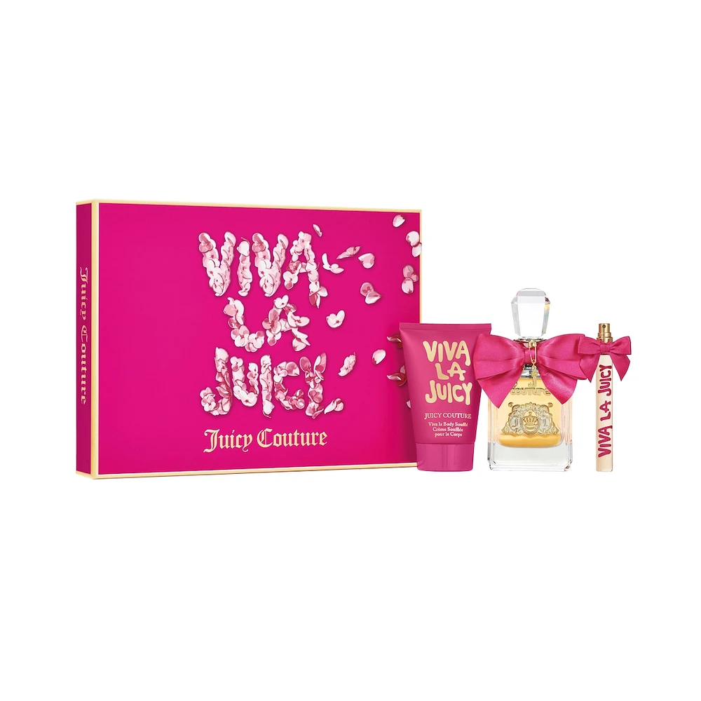 Viva La Juicy Eau de Parfum 3 Piece Fragrance Gift Set