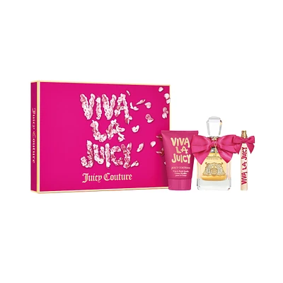 Viva La Juicy Eau de Parfum 3 Piece Fragrance Gift Set