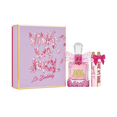 Viva La Juicy Le Bubbly Eau De Parfum 3 Piece Gift Set