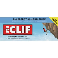 Blueberry Almond Crisp Energy Bar, 70% Organic Ingredients, No Artifical Flavours, 68 g (Pack of 12)