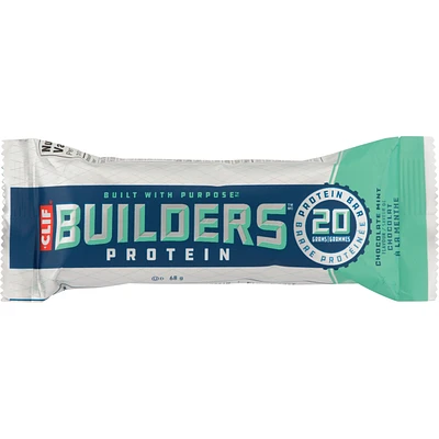 CLIF BUILDERS™  - Protein Bars - Chocolate Mint - (68 Gram Non-GMO Bars, 12 Count)