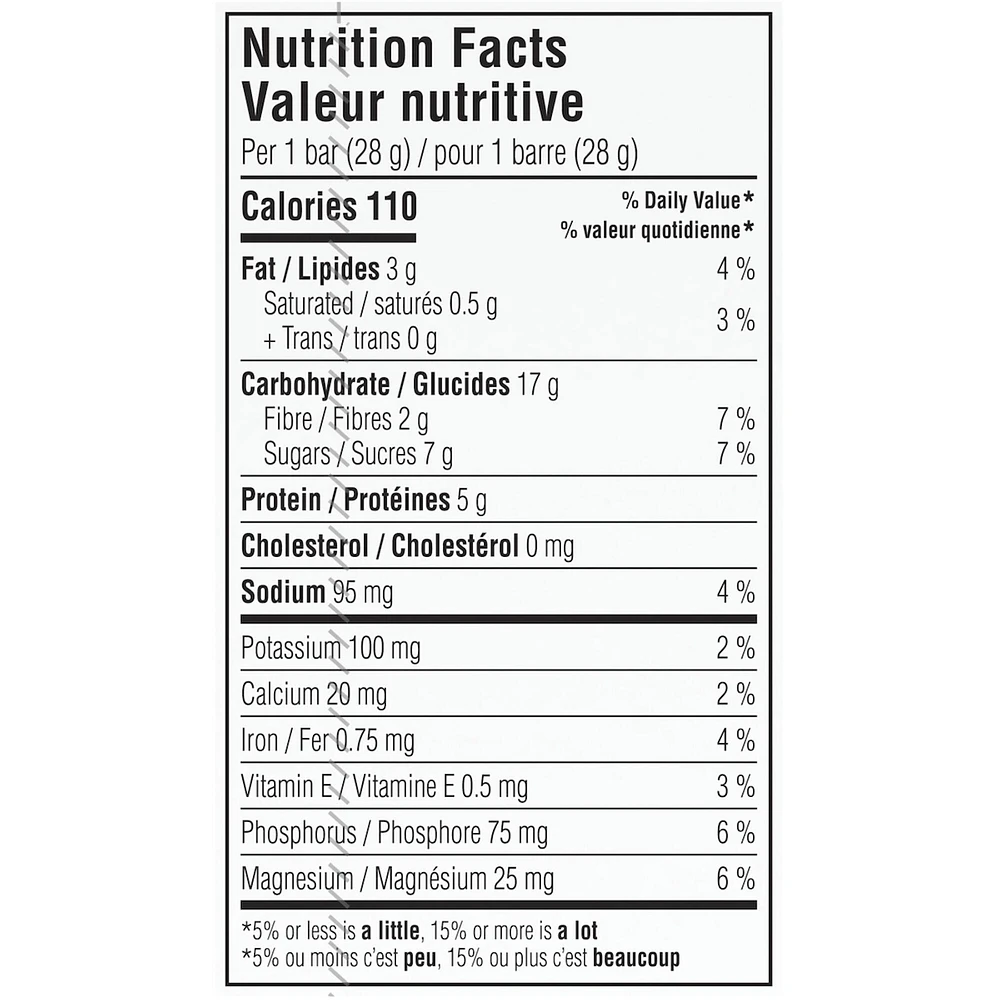 Peanut Butter Mini Crunchy Bar