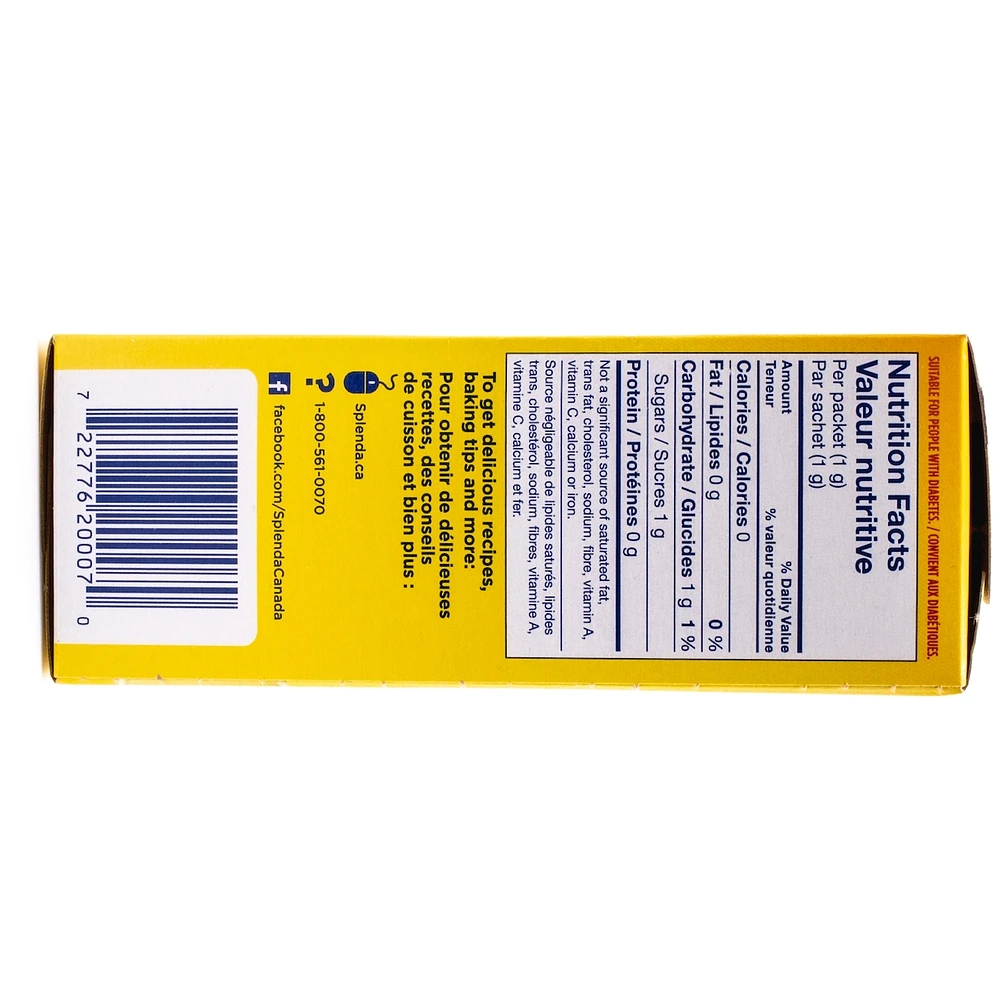 Splenda® No Calorie Sweetener Packets