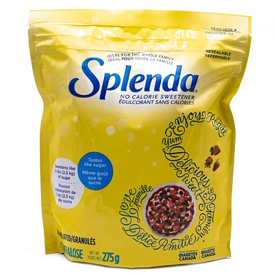 Splenda® No Calorie Sweetener Granulated (5lb Eqv)