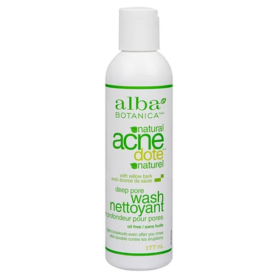 Natural Acne Deep Pore Wash with Willow Bark