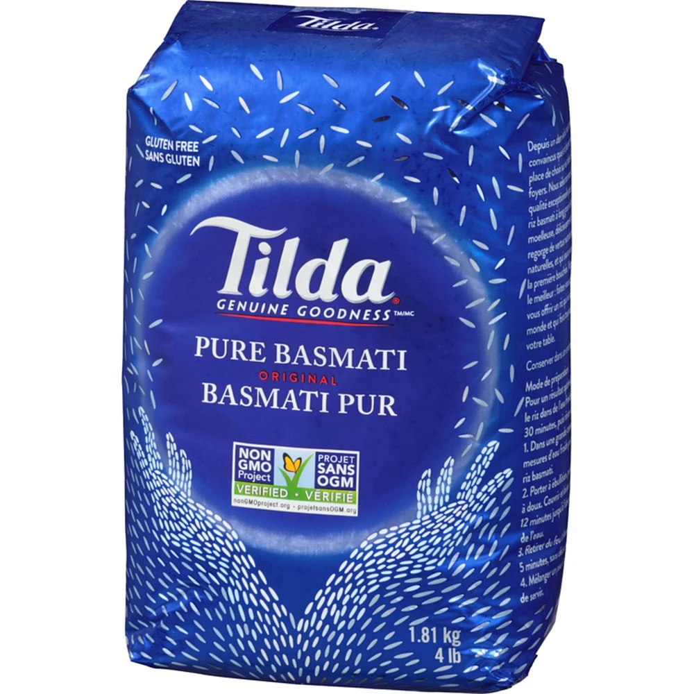 Pure Basmati Rice, Bag