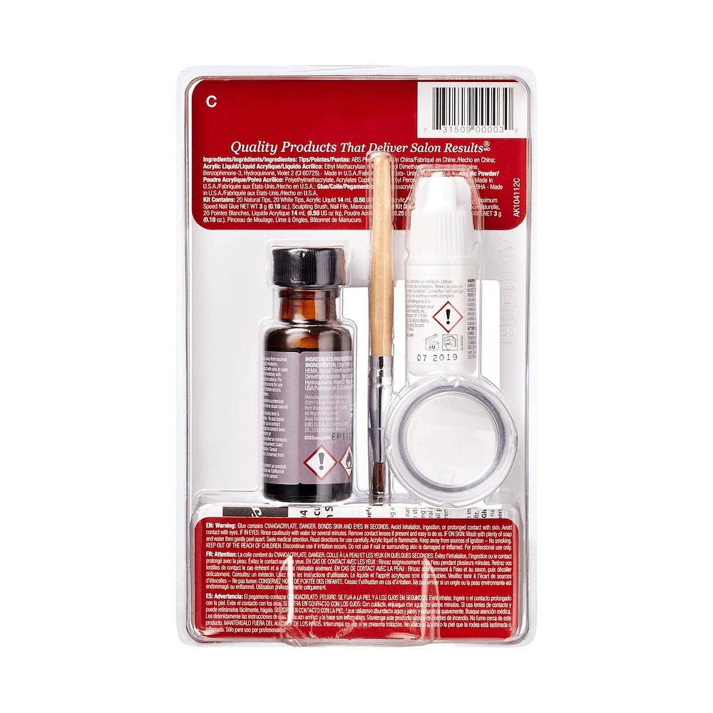 Kiss Acrylic Kit - Sculpture Kit
