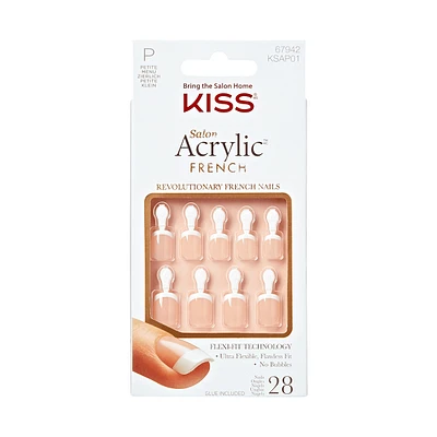 Kiss Salon Acrylic - French Power Play