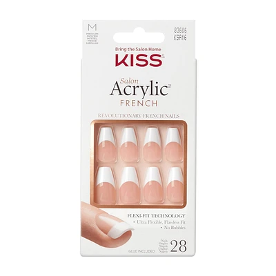 Kiss Salon Acrylic - French Power Play