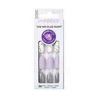 Kiss Impress Press-On - Climb Up Fake Nails, 30 Count, Medium