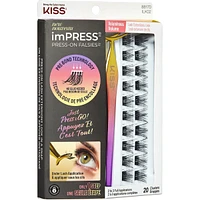 Impress Press-On Falsies Eyelashes, Voluminous