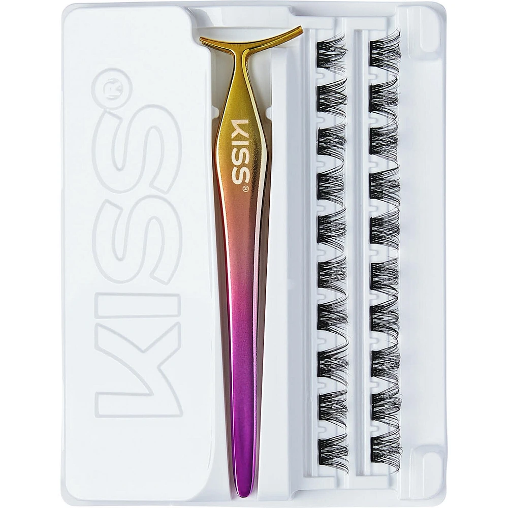 Impress Press-On Falsies Eyelashes, Voluminous