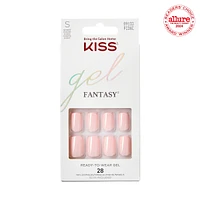 Kiss Gel Fantasy - Countless Times Fake Nails, 28 Count, Long