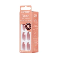 Impress : Ongles À Pression De Couleur, «Instinct», Rose, Court, Carré-Ovale, 30 U.