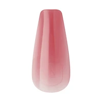 Kiss Salon X-Tend  Press-On Nails, Medium Length, Coffin Shape, 30 Count