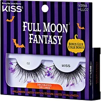KISS Halloween 'Full Moon Fantasy' False Eyelashes, Style 01 - Decorated