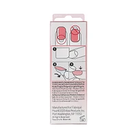 Impress : Ongles À Pression De Couleur, «Instinct», Rose, Court, Carré-Ovale, 30 U.