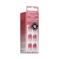 Impress : Ongles À Pression De Couleur, «Instinct», Rose, Court, Carré-Ovale, 30 U.