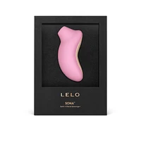 LELO SONA Pink Clitoral Vibrator, Whisper-Quiet Sonic Massager, Rechargeable, Waterproof