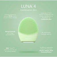 LUNA™ 4 Facial Cleansing & Firming Massage for Combination Skin