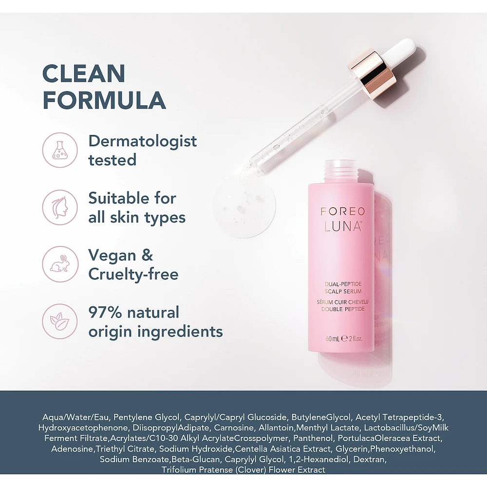 LUNA™ Dual-Peptide Scalp Serum