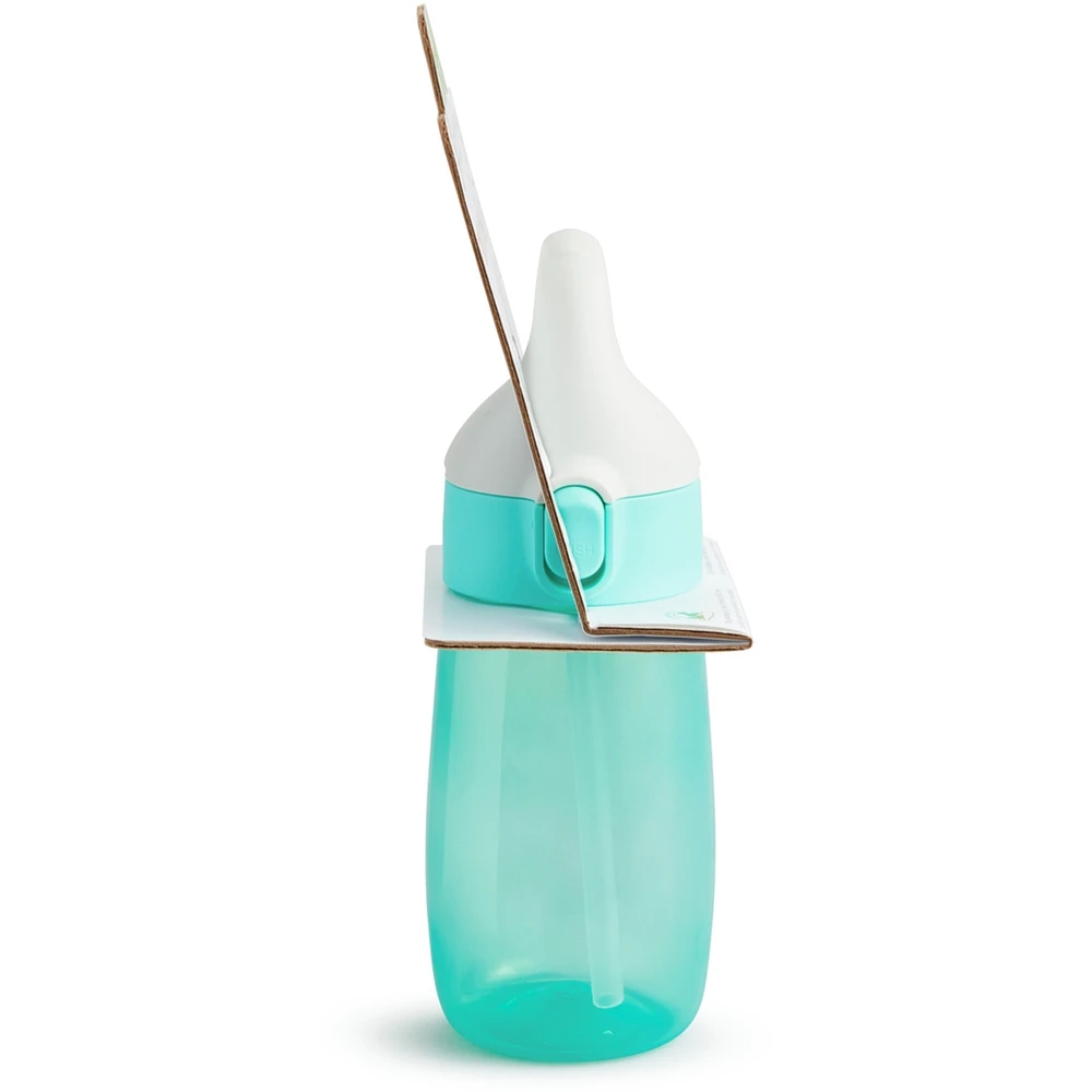 Flip N Lock™  Straw Cup - Elephant (mint)