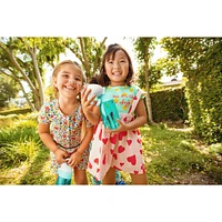 Flip N Lock™  Straw Cup - Elephant (mint)