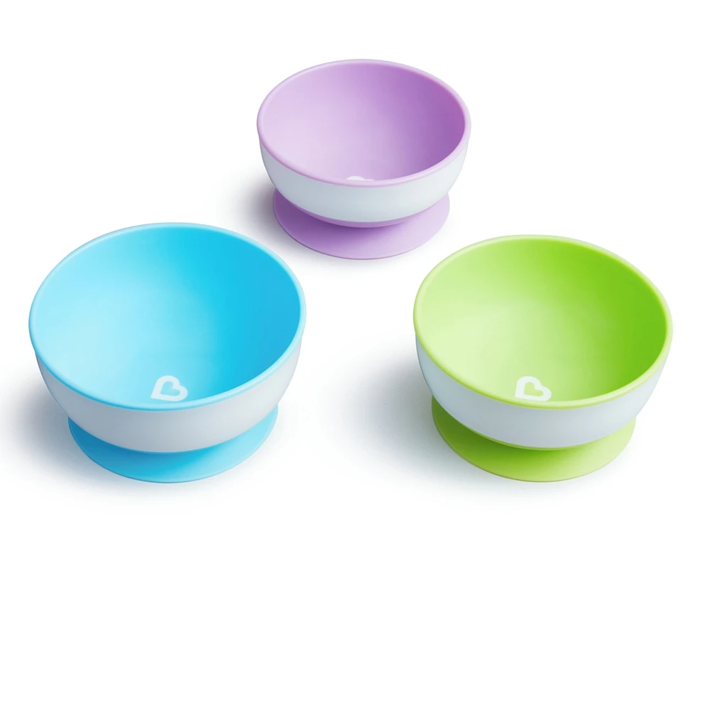 Stay Put™ 3 Suction Bowls